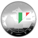 Italië 5 euro 2024 BU