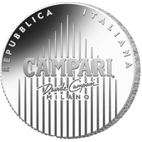 Italië 4 euro Zilver 2025 - Campari zilver