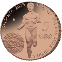 ITALIË 5 EURO BU 2025 - Italiaanse culturele hoofdsteden - Agrigento