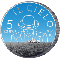 ITALIË 5 euro BU 2025 - Italiaanse liedjes – The Sky van Renato Zero