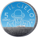 ITALIË 5 euro BU 2025 - Italiaanse liedjes – The Sky van Renato Zero