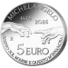 Italië 5 euro Zilver 2025 - 550e verjaardag van Michelangelo's geboorte