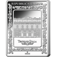 Italië 5 euro Zilver PROOF 2025 - Italiaanse Opera - Theater La Scala - Bellini's Norma
