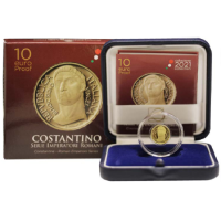Italië 10 euro goud Proof 2021 - Serie Romeinse keizers - Costantino