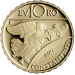 Italië 10 euro goud Proof 2021 - Serie Romeinse keizers - Costantino