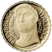 Italië 10 euro goud Proof 2021 - Serie Romeinse keizers - Costantino
