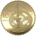 Italië 10 euro goud Proof 2024 - Fonteinen van Italië - Fontana Pretoria - Palermo