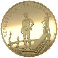 Italië 10 euro goud Proof 2024 - Fonteinen van Italië - Fontana Pretoria - Palermo