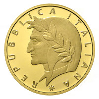 Italië 20 euro goud proof 2021 - 700e verjaardag van de dood van Dante Alighieri