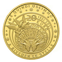 Italië 20 euro goud proof 2021 - 700e verjaardag van de dood van Dante Alighieri