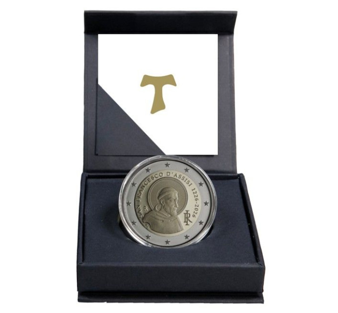 Italië 2 euro Proof 2026 - 800e sterfdag van Sint Franciscus van Assisi