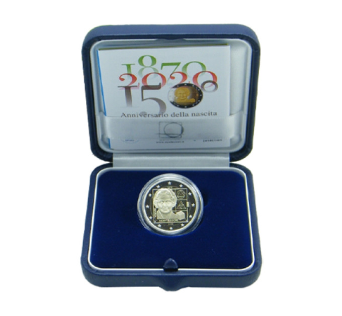 Italië 2 euro proof 2020 - Maria Montessori