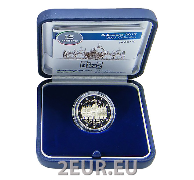 Italië 2 euro proof 2017 - 400 jaar sinds de voltooiing van de Basiliek van San Marco