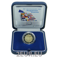Italië 2 euro proof 2022 - 35 jaar Erasmusprogramma Italië 2 euro proof 2022 - 35 jaar Erasmusprogramma