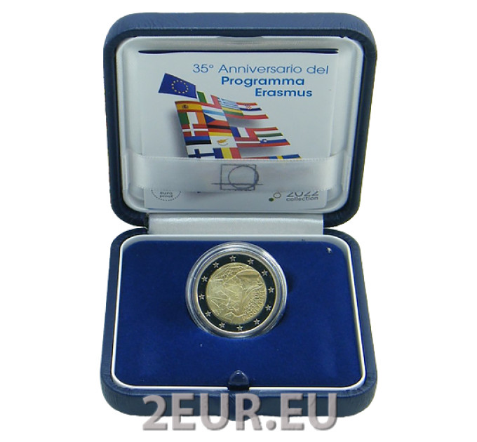 Italië 2 euro proof 2022 - 35 jaar Erasmusprogramma