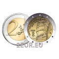 Italië 2 euro UNC 2025 - Reis van het Amerigo Vespucci-schip