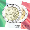 Italië 2 euro UNC 2005 - 1e verjaardag Europese Grondwet