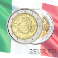 Italië 2 euro UNC 2012 - 10 jaar Euro Cash
