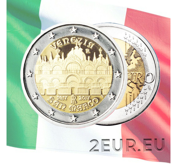 Italië 2 euro UNC 2017 - 400 jaar sinds de voltooiing van de Basiliek van San Marco