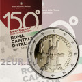Italië 2 euro BU 2021 - 150e verjaardag van de verklaring van de stad Rome tot hoofdstad van Italië