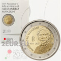 Italië 2 euro BU 2023 - 150e verjaardag van de dood van Alessandro Manzoni