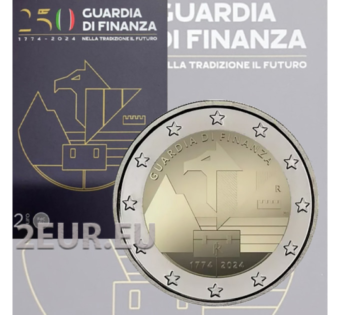 Italië 2 euro BU 2024 - 250 jaar financiële bewaking