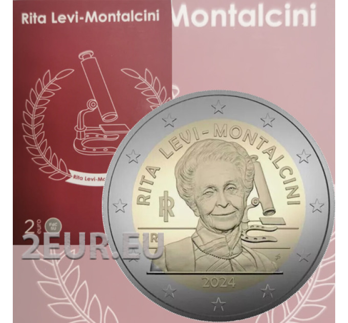 Italië 2 euro BU 2024 - Rita Levi-Montalcini