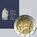 Italië 2 euro BU 2025 - Reis van het Amerigo Vespucci-schip