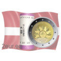 Letland 2 euro UNC rollen 2019 - Opkomende zon