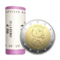 Letland 2 euro UNC rollen 2017 - Letgaal