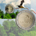 Letland 2 euro BU 2015 - Ooievaar