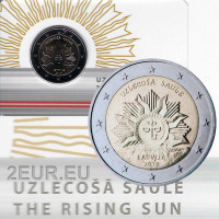 Letland 2 euro BU 2019 - The Rising Sun