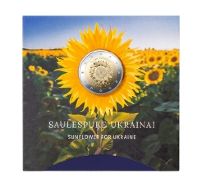 Letland 2 euro BU 2023 - Slava Ukrainai