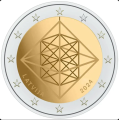 Letland 2 euro UNC 2024 - Puzuris