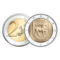 Letland 2 euro UNC 2025 - Sēlija