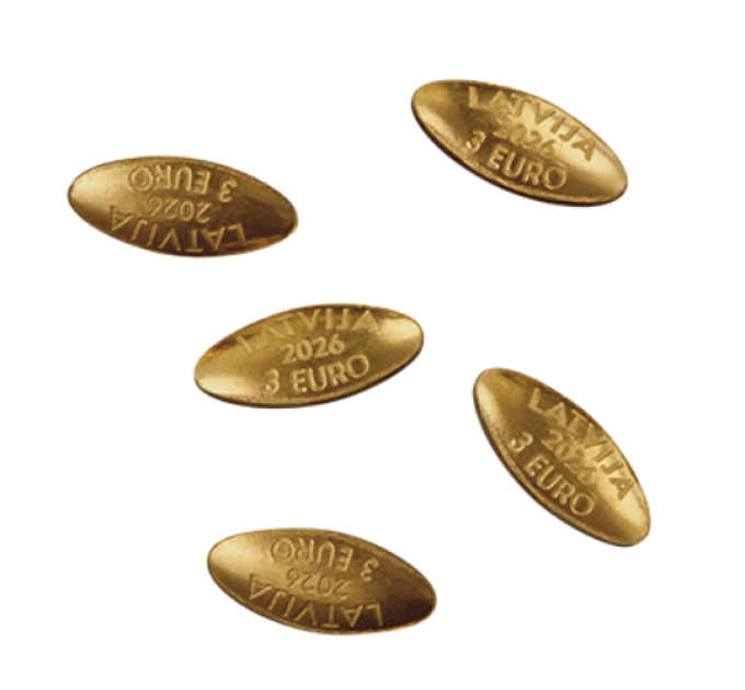 Letland 15 euro goud proof 2026 - Gouden Zaden