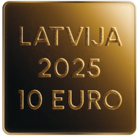 Letland 5 euro goud proof 2025 - Ons land