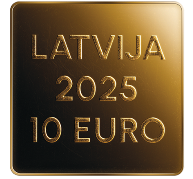 Letland 5 euro goud proof 2025 - Ons land