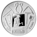 Letland 5 euro zilver proof 2024 - Door de tijden heen
