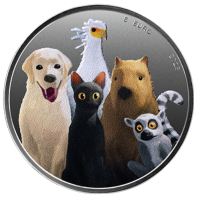 Letland 5 euro zilver proof 2025 - Stroom