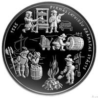 Letland 5 euro zilver proof 2025 - Lets boek – 500