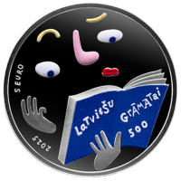 Letland 5 euro zilver proof 2025 - Lets boek – 500