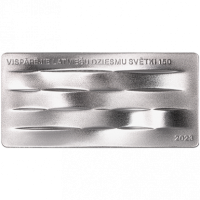 Letland 5 euro zilver proof 2023 - Het liedje is heerlijk