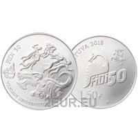  Litouwen 1,5 euro UNC 2018 - 50e Natuurkundigendag van de Universiteit van Vilnius