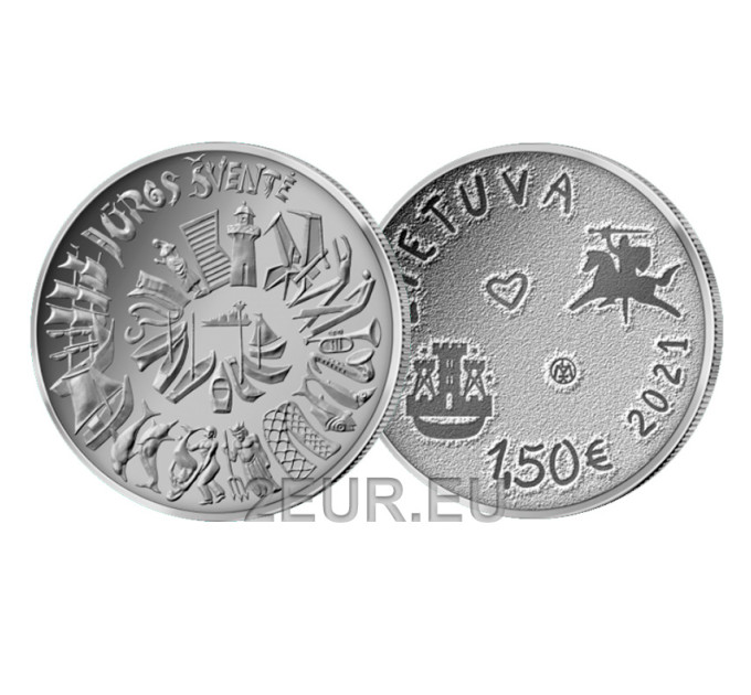 Litouwen 1,5 euro UNC 2021 - Zeefestival