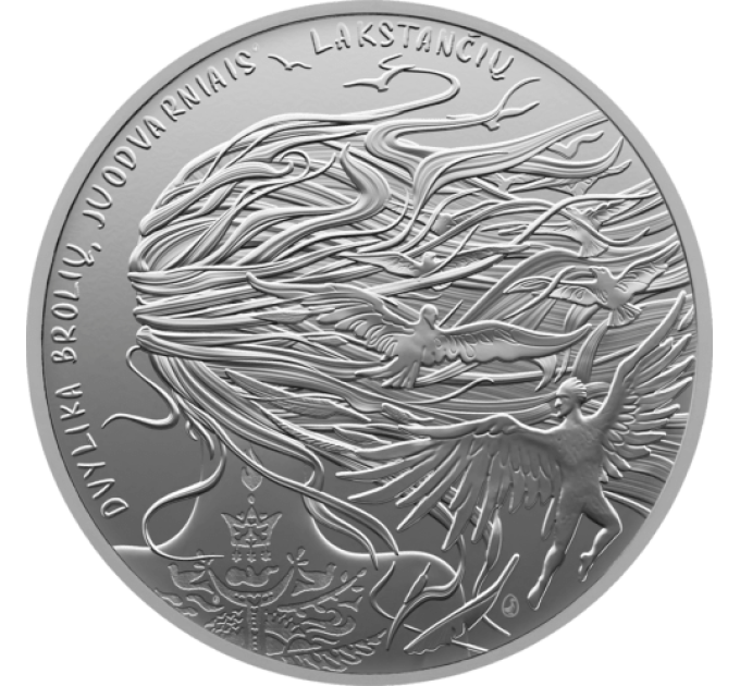 Litouwen 1,5 euro UNC 2024 - Twaalf broers vliegen met merels