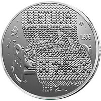 Litouwen 1,5 euro UNC 2025 - Slaapliedje