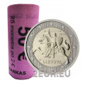 Litouwen 2 euro UNC rollen 2024 - wapen van de Republiek Litouwen Vytis