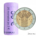 Litouwen 2 euro UNC rollen 2018 - 100e verjaardag van de onafhankelijkheid van de Baltische staten