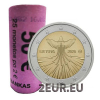 Litouwen 2 euro UNC rollen 2026 - Energieonafhankelijkheid van Litouwen